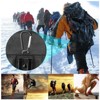 LUXMO Medium Vertical Universal Nylon Pouch - Black - 3 of 4