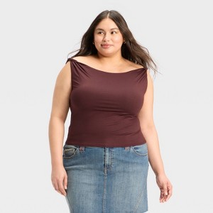 Women's Twist Knit Tank Top - Wild Fable™ - 1 of 3