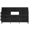 Dresser for Bedroom with 14 Drawers, 55" W Dresser with Side Pocket, Fabric Dressers & Chests of Drawers with Shelves, Sturdy Frame, Wood Top - 4 of 4