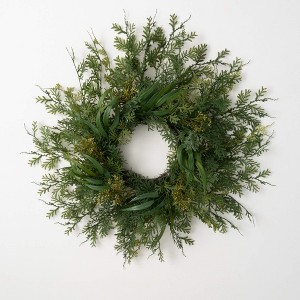 Sullivans Draping Fern Wreath - 1 of 3
