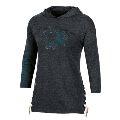 san jose sharks women's hoodie