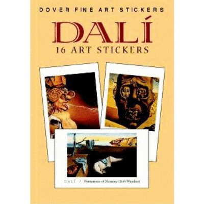 Dali - (Fine Art Stickers) by  Salvador Dali (Paperback)