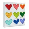 Stupell Industries You Are So Loved Rainbow Hearts Canvas Art - 2 of 4