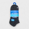 Aeropostale Men's 10-Pack Black Low Cut Socks - Comfort Stretch, Moisture Wicking, Smooth Toe Seam (Shoe Size 6-12) - 3 of 4