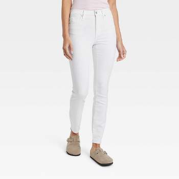 Women's High-Rise Skinny Jeans - Universal Thread™ White