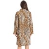 Just Love Plush Zipper Lounger Short Robe - 3 of 3