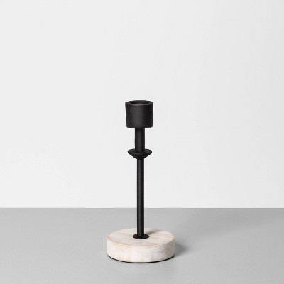 Wood & Metal Single Candle Holder Small - Hearth & Hand™ with Magnolia