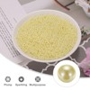 Unique Bargains No Hole ABS Round Faux Pearl for Vase Fillers DIY Home Decoration 5000 Pcs - 3 of 4