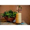 BRINJOY 80-Hour Vertical Candle, Eco-friendly Natural Beeswax with Cotton Wick - 2 of 4
