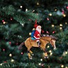Breyer Animal Creations Breyer 2022 Holiday Santa Ornament | Santa Reiner - 3 of 3