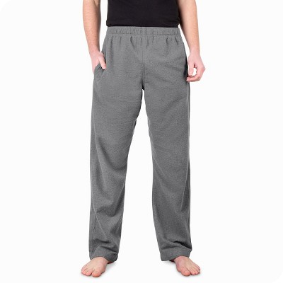 Grey Large Cotton Flannel Pajama Pants For Men By Bare Home : Target