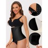 Allegra K Women's 3 Hooks Workout Tummy Control Weight Loss Waist Cinchers 2 Pcs - image 3 of 4