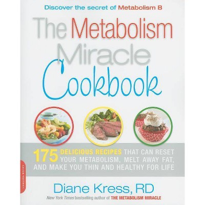 The Metabolism Miracle Cookbook - by  Diane Kress (Paperback)