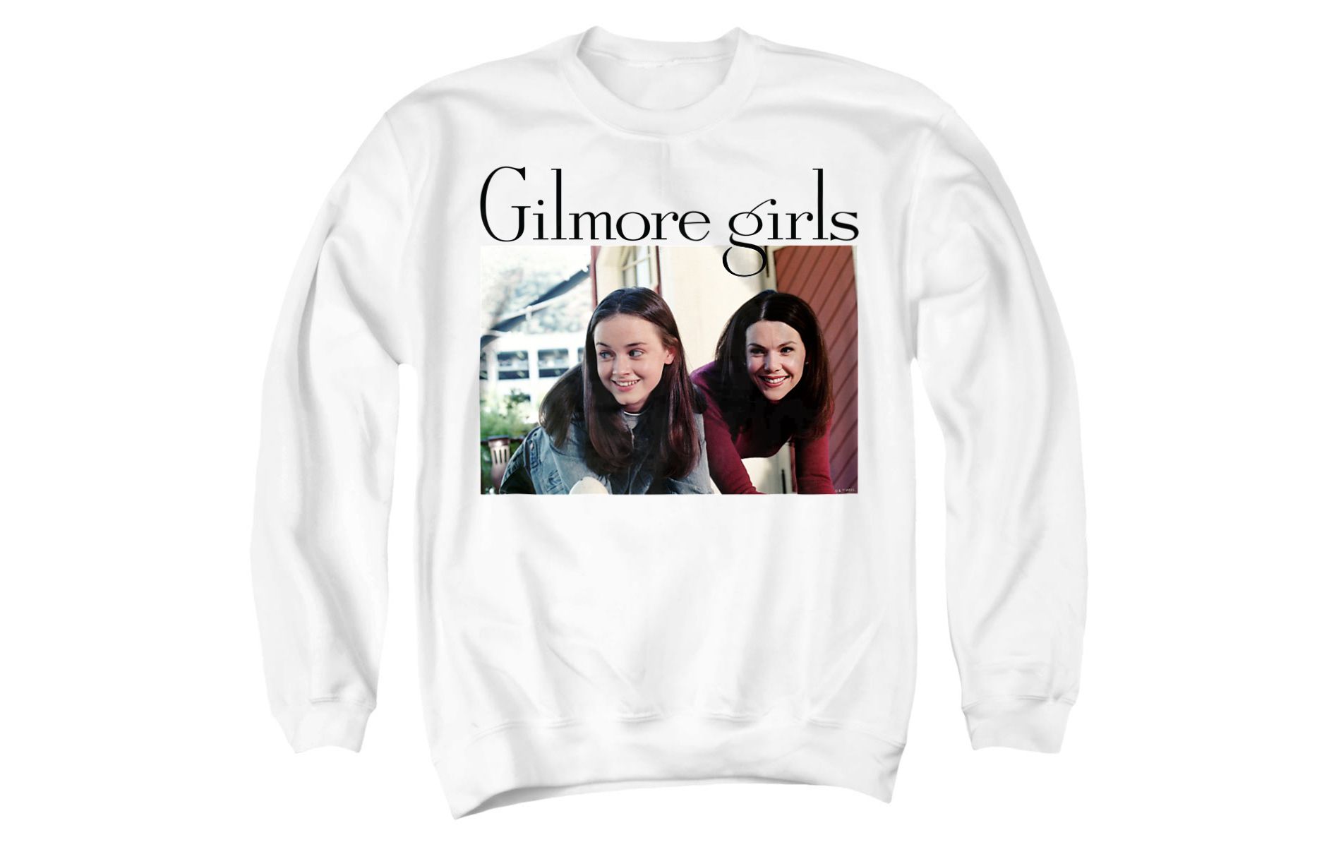 Men's Gilmore Girls Gilmore Girls Smiling Crewneck Sweatshirt