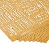 Talented Kitchen 136 Pantry Labels for Food Containers, Preprinted White All Caps on Clear Stickers for Jars, Kitchen Canisters - 4 of 4
