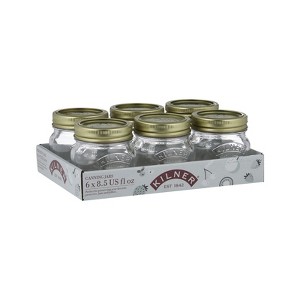 Kilner Regular Mouth Canning Jar 8.5 oz - Case of 6 - 2 each - 1 of 1