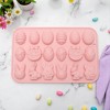 Unique Bargains Chocolate Mould 18-Cavity Easter Egg & Bunny Candy Mould Hand Wash 7.76"x5.04"x0.51" 1 Pc - 2 of 4