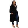 L I V D Women's Serilda Faux Feather Cardigan - 2 of 3