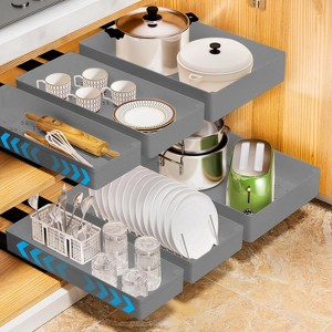 Pull out Cabinet Organizer, Pull out Drawers for Kitchen Cupboards, Under Shelf Storage & Organisation - 1 of 4