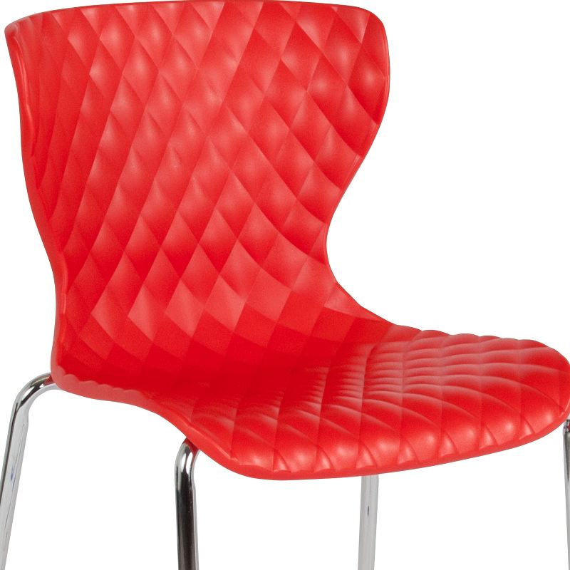 Flash Furniture Lowell Contemporary Design Plastic Stack Chair, 6 of 14