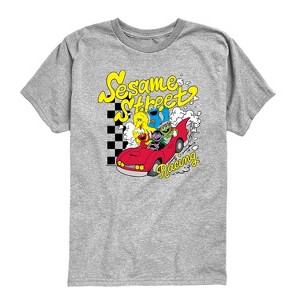 Boys' - Sesame Street - SS Racing Short Sleeve Graphic T-Shirt - 1 of 4