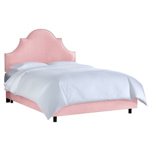 Chambers Bed - Premier Light Pink (King) - Skyline Furniture