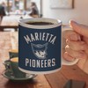 Marietta College Pioneers Logo Ceramic Coffee Mug Novelty Gift Mugs for Coffee Tea and Hot Drinks 11oz White - 4 of 4