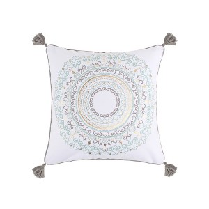Shutters Blue Decorative Pillow  - Levtex Home - 1 of 3