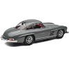 1954 Mercedes-Benz 300 SL Graphite Gray with Red Interior Limited Edition to 500 pieces 1/12 Diecast Model Car by Norev - 3 of 4