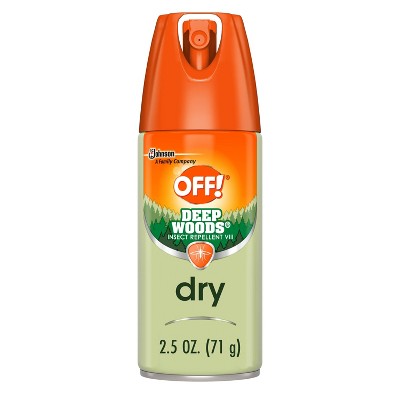 OFF! Deep Woods Mosquito Repellent Dry - 2.5oz