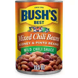 Bush's Mixed Pinto & Kidney Beans in Medium Chili Sauce - 15.5oz
