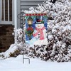 Briarwood Lane Garden Flag 12x18 For Outdoor Snow Country Snowman Winter For Winter Garden Flag Flags For Outside - 4 of 4