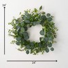 Sullivans Artificial 24" Variegated Foliage Mix Wreath - 3 of 3