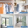LunaLulinlk Shower Curtain Rod, Adjustable 32-61 Inch Spring Tension Shower Rods for Bathroom or Window - 3 of 4