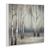 Stupell Industries Misty Birch Tree Forest Landscape, 12" x 12" - 3 of 4