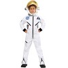 HalloweenCostumes.com Kid's White Astronaut Jumpsuit Costume - 2 of 2