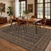 Washable Rug Vintage Rug with Non Slip TPR Backing, Traditional Oriental Carpet - 3 of 4