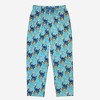 Men's Stitch Surfing Pajama Pants - Light Blue - 2 of 4