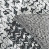 Modern Washable Area Rug, Non Slip Indoor Print Mat For Living Room Bedroom Dining Room Kitchen Enterway, Low Pile Stain Resistant Foldable Carpet - 4 of 4