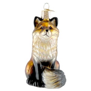 Old World Christmas 3.25 In Fox Christmas Ornament Wild Life Animal Tree Ornaments - 1 of 3