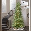 Puleo 12' Pre-Lit Artificial Cypress Christmas PE Tree with LED Rice Lights - 4 of 4