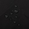 Aoibox Waterproof Fabric Shower Curtain with 3 Magnets, Soft Hotel Quality Black Liner for Bathroom, Lightweight & Washable - 4 of 4