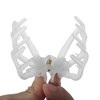 Unique Bargains Women Fashion Butterfly Rose Hair Clip Hairdo Clips Matte 1 Pc - 4 of 4