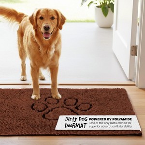 Dog Gone Smart Dirty Dog Doormat - Fast Drying Rug for Clean Floors - Super Absorbent Mat for Muddy Paws - 1 of 4