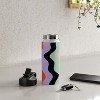 MariaMariaCreative Waves Stripe Multi Water Bottle - Society6 - 4 of 4