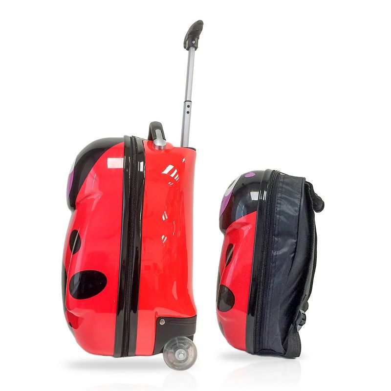 TUCCI Cuddlebug 2-Piece ABS Hardside Kids' Luggage Set with Backpack, 2 of 6