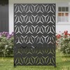 PexFix 72 in. x 47 in. Outdoor Metal Privacy Screen Garden Fence in Star Pattern - 4 of 4