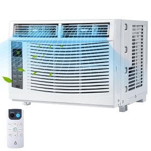 GustoWave Small Window Air Conditioner, White, New - 1 of 4