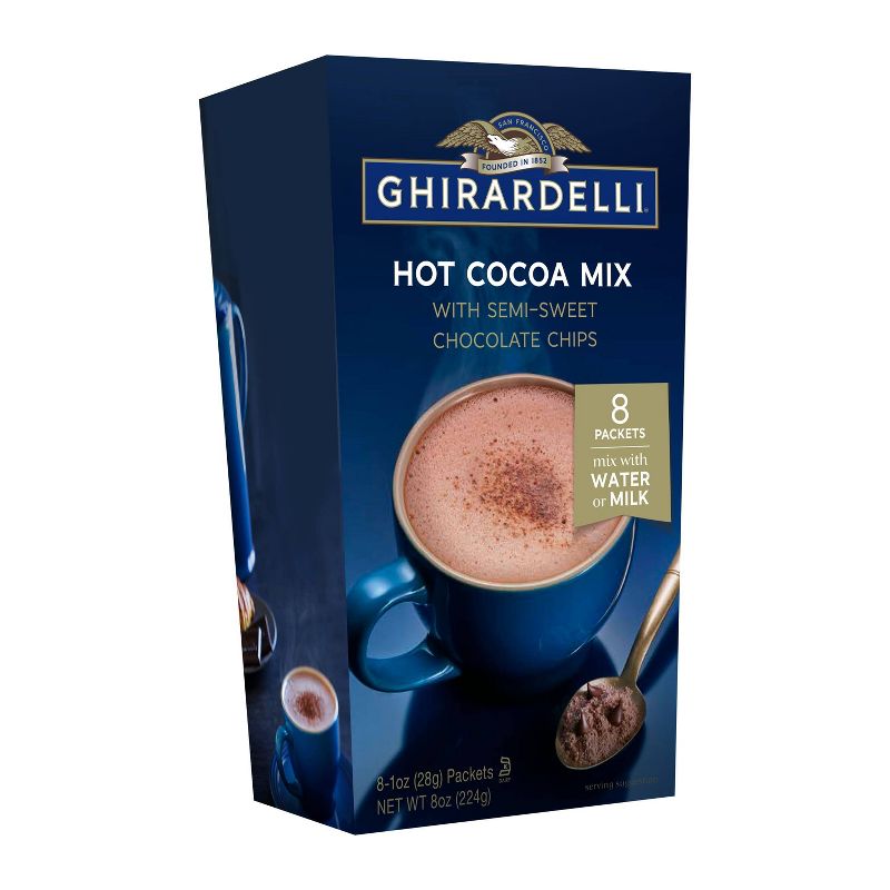 Ghirardelli Rich Chocolate Instant Cocoa - 8ct, 1 of 5