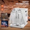 VEVOR Milkshake Maker Machine, 120W Commercial Milk Tea Shaker Machine, Double Head Milk Shake Mixer Machine, 0-180s Adjustable Milkshake Blender - 3 of 4